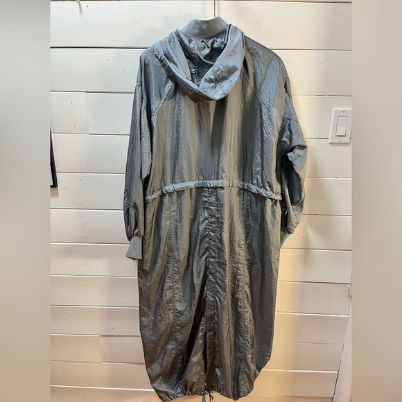 DAILY PRACTICE BY ANTHROPOLOGIE – Size M – Lightweight Blue Drawstring Jacket - Picture 6 of 12